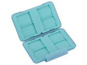 Ruggard Memory Card Case for 8 SD Cards Light Blue