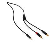Kopul 1 8 Stereo Mini to Dual RCA Y Cable 6 1.8 m