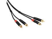 Kopul 2 RCA Male to 2 RCA Male Stereo Audio Cable 3 ft