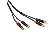 Kopul 2 RCA Male to 2 RCA Male Stereo Audio Cable 100 ft
