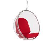 Ring Lounge Chair in Red