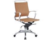 Vibe Mid Back Office Chair in Tan