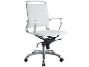 Vibe Mid Back Office Chair in White