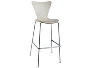Arne Jacobsen Style Series 7 Bar Stool Chair in Natural