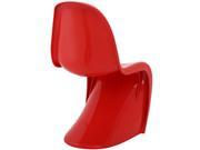 Slither Dining Side Chair in Red