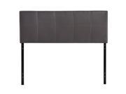 Oliver Full Vinyl Headboard in Brown