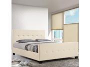 Abigail Queen Bed in Ivory