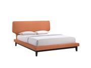 Bethany Queen Bed in Black Orange