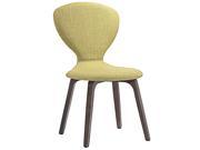 Tempest Dining Side Chair in Walnut Green