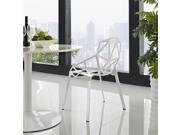 Connections Dining Side Chair in White
