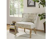 Royal Fabric Armchair in White