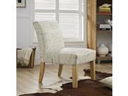 Auteur Fabric Side Chair in White