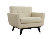 Engage 2 Piece Leather Living Room Set in Beige