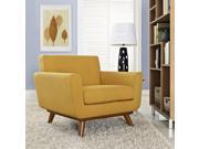Engage Upholstered Armchair in Citrus