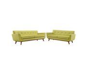 Engage Loveseat and Sofa Set of 2 in Wheat