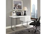 LexMod Turn Office Desk in White