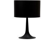 Silk Table Lamp in Black