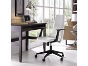 LexMod Fount Mid Back Office Chair White
