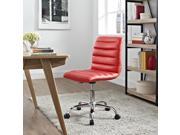 Ripple Mid Back Office Chair in Red