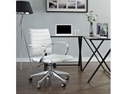 Jive Mid Back Office Chair in White