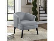 Bounce Wood Armchair in Gray
