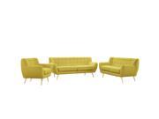 Remark 3 Piece Living Room Set in Sunny