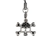 Scull and Crossbones Cellphone Charm
