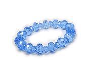 Crystal Stretch Bracelet in Blue