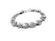 Seashell Bracelet in Sterling Silver