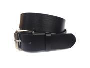 Men s Simple Yet Stylish Genuine Leather Belt Strap in Black Size 32