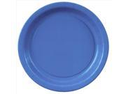 7 Blue Paper Plates