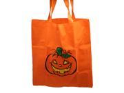 Flashing Pumpkin Trick Or Treat Bag