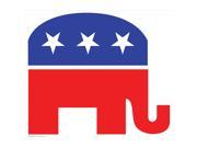 Republican Elephant Lifesized Standup