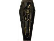 Skeleton Casket Lifesized Standup