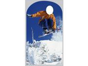 Snowboarder Stand In Lifesized Standup