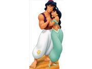 Aladdin And Jasmine Lifesized Standup