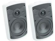 Niles OS6.3 White Pr. 6 Inch 2 Way High Performance Indoor Outdoor Speakers