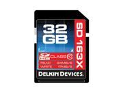 Delkin Devices DDSDPRO3 32GB 32GB Class 10 SDHC Memory Card