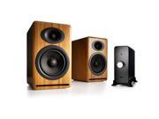 Audioengine P4 Bamboo Bundle Passive Speakers and N22 Desktop Audio System