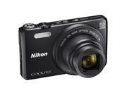 Nikon S7000 COOLPIX Digital Camera Black 26483