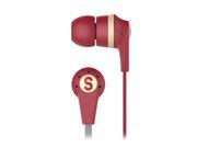 Skullcandy Ink d 2.0 Micd Ill Famed Red Cream In ear Headphones S2IKHY 481