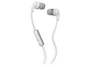 Skullcandy Smokin Buds 2 White Gray In ear Headphones with Mic S2PGJY 560