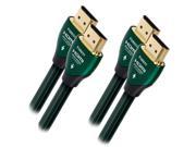 AudioQuest Forest 0.6m 1.96 ft. Black Green Bundle 2 pack HDMI A V Cable