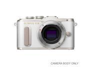 Olympus E PL8 White Body 16 MP Mirrorless Digital Camera