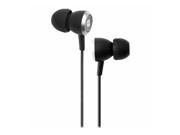 Audiofly AF33C Piano Black In ear Headphones with Mic
