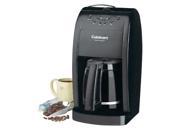 Cuisinart RDGB 500BK dgb 500 12 Cups Coffee Maker Grinder Grind Brew Black Manufacturer Refurbished