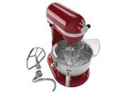 KitchenAid Pro 600 Rksm6573er Stand Mixer 10 speed EMPIRE RED Professional heavy duty Refurbished