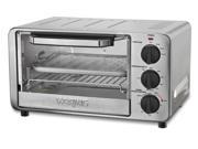 Waring Pro WTO450SIL Professional Toaster Oven Brushed Stainless Steel Silver
