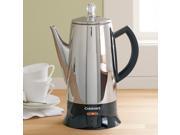 Cuisinart Classic Stainless Steel 12 Cup hot water for coffee Percolator PRC 12