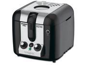 Waring Pro DF100 Cool Touch 3 4 Gallon Deep Fryer Black with Stainless Steel